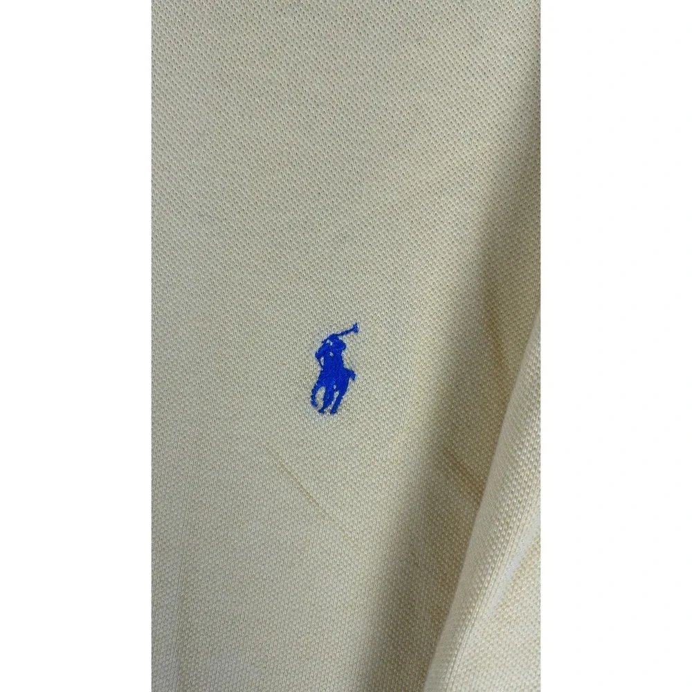 Polo Ralph Lauren Polo Shirt Mens XXL Yellow Excellent Short Sleeve Pony Logo